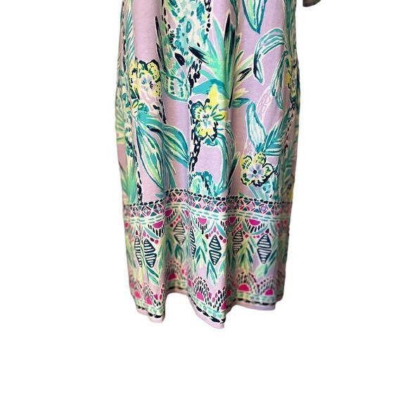 LILLY PULITZER FAWSETT Small Off the Shoulder Dress Lilac Verbena - Picture 7 of 16